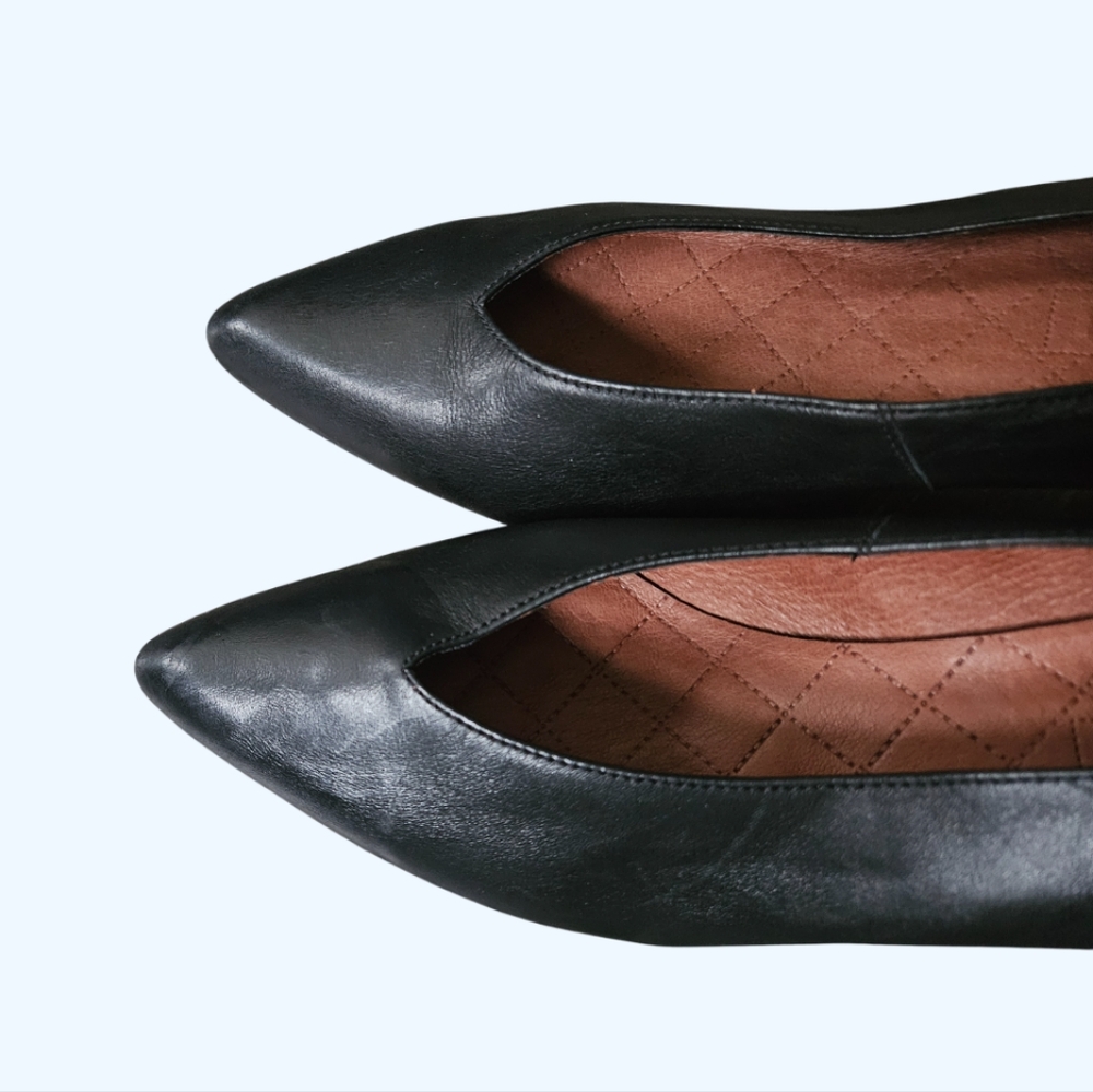 Hispanitas Cerys Black Leather Pump Shoes Womens Size EUR 40 Retail $230 - Picture 4 of 9